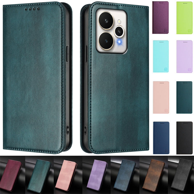 Phone Cases With Wallet On Back - Fundas Realme 15/15T/15Pro Magnetic Case for