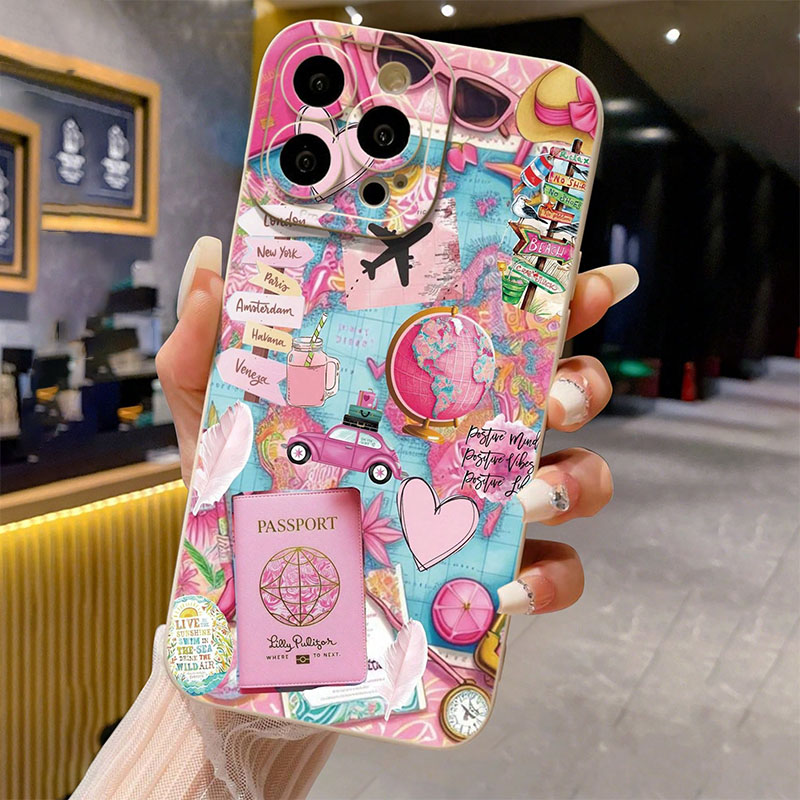 Phone Cases Aviation - Travel Plane Printed Matte Anti-Drop Phone