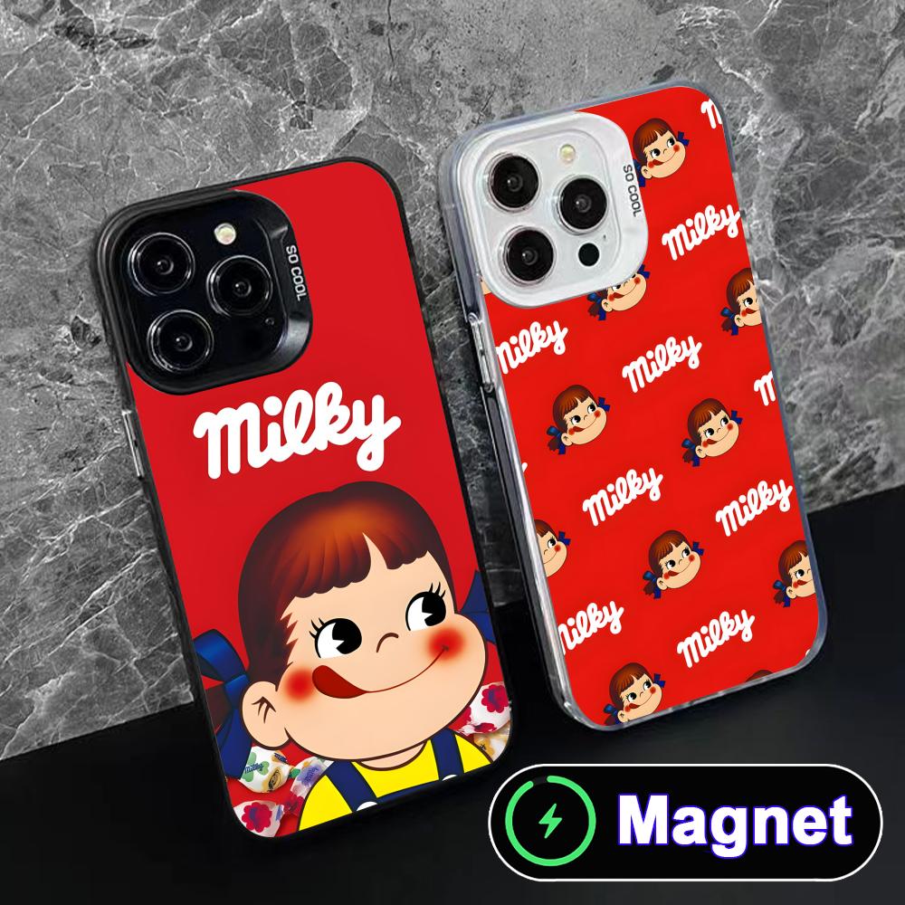 Phone Cases With Magnet - Milky Candy Phone Case for iPhone