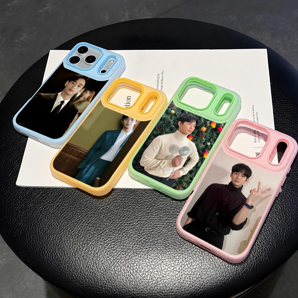 Phone Cases With Card Holder - Korean stars K-Kim Soo Hyun Phone