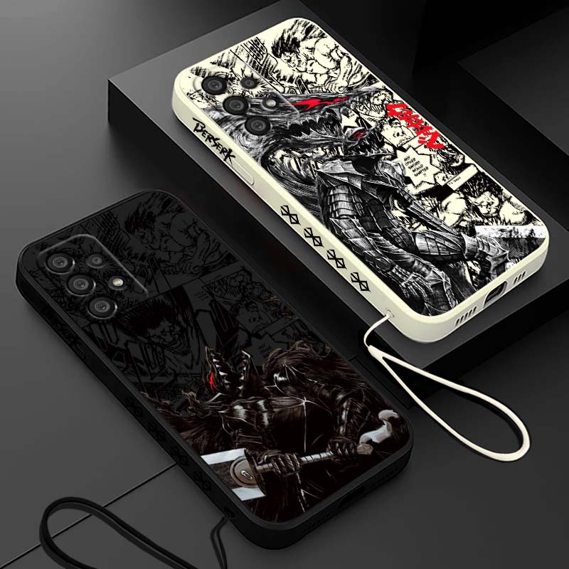 Phone Cases For Samsung Galaxy - Hot Anime Berserk Zodd Guts Cover