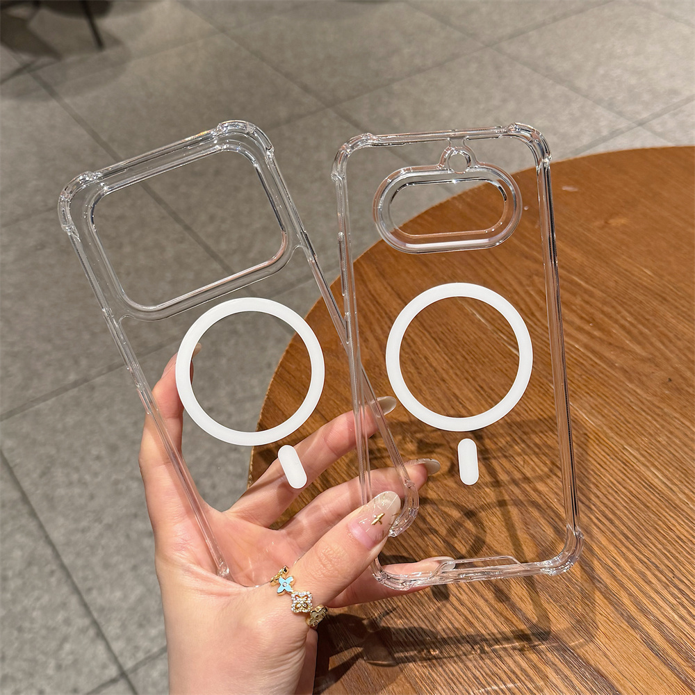 Phone Cases Nothing 3A - Advanced Transparent Magnetic Airbag Protective Phone