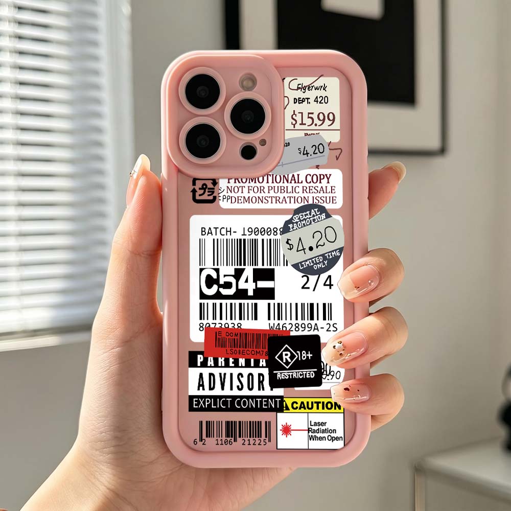 Cartoon Paper Price Tag Phone  - đánh giá và giá Phone Cases Price