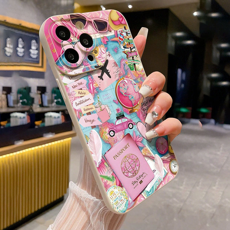 Travel Plane Printed Matte Ant - đánh giá và giá Phone Cases Aviation
