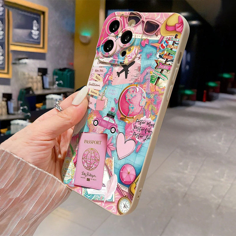 Travel Plane Printed Matte Ant - đánh giá và giá Phone Cases Aviation
