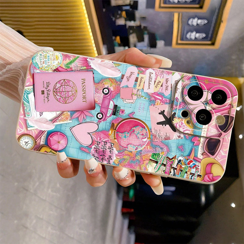 Travel Plane Printed Matte Ant - đánh giá và giá Phone Cases Aviation