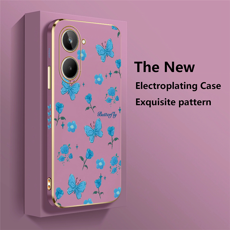 Flower Butterfly Print Phone C - đánh giá và giá Phone Cases Realme