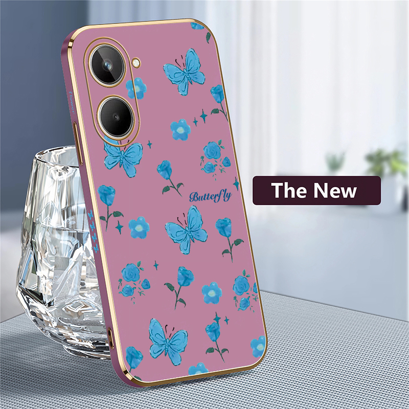 Flower Butterfly Print Phone C - đánh giá và giá Phone Cases Realme