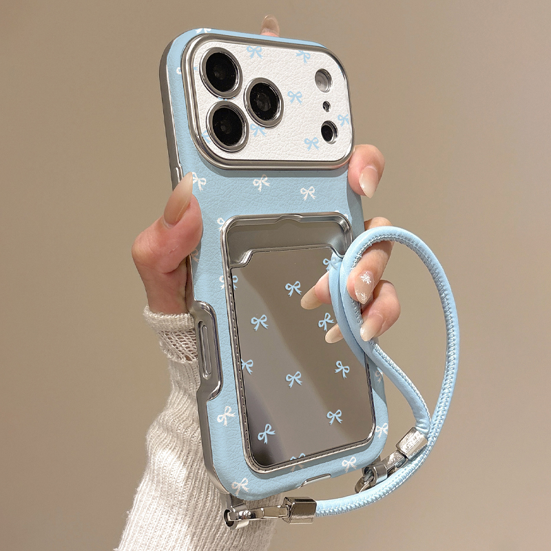 Cute Bow Mirror Card Holder Ph - đánh giá và giá Phone Cases With Card Holder