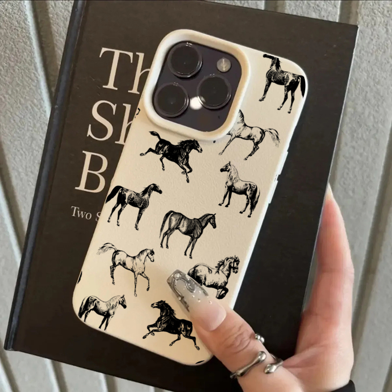 Realistic Style Horse Head Cow - đánh giá và giá Phone Cases Horse