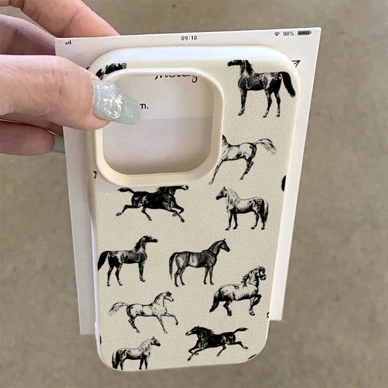 Realistic Style Horse Head Cow - đánh giá và giá Phone Cases Horse