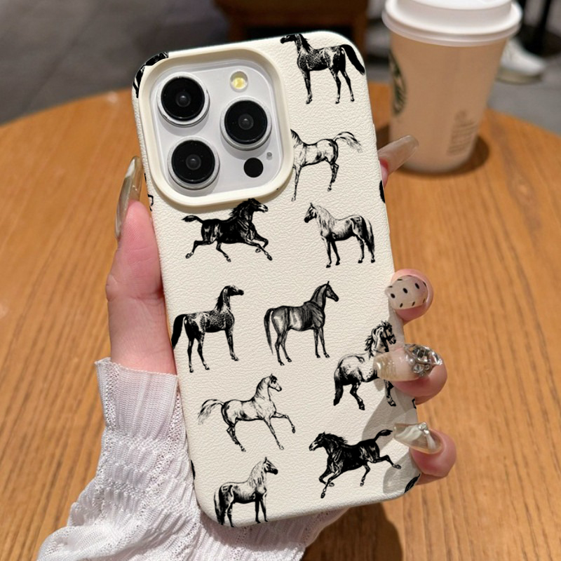 Realistic Style Horse Head Cow - đánh giá và giá Phone Cases Horse