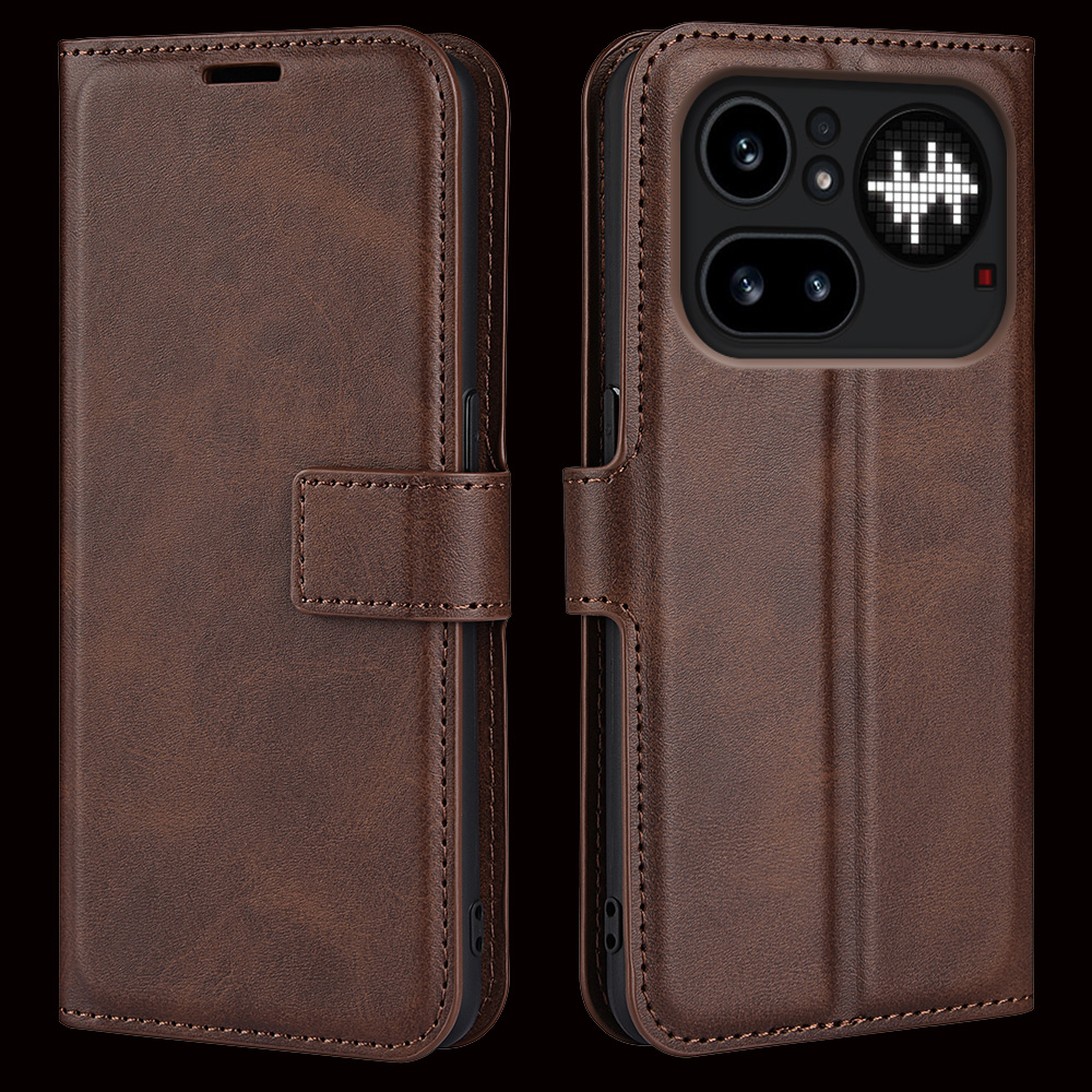 Premium Calf Leather Flip Case - đánh giá và giá Phone Cases Nothing 3A