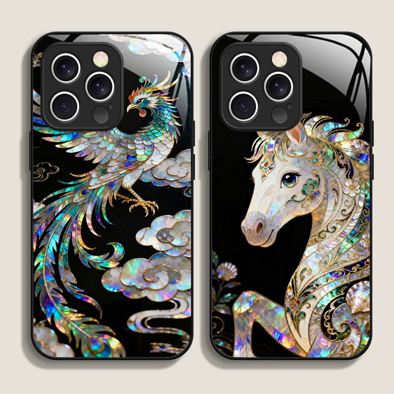 Stylish Horses Marble Texture  - đánh giá và giá Phone Cases Horse