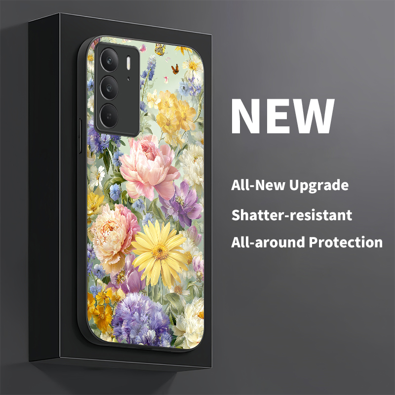 Tempered Glass Phone Case For  - đánh giá và giá Phone Cases Realme