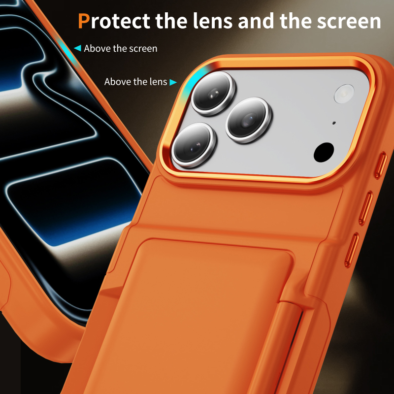 New Solid Color Frosted PC Wal - đánh giá và giá Phone Cases With Wallet On Back