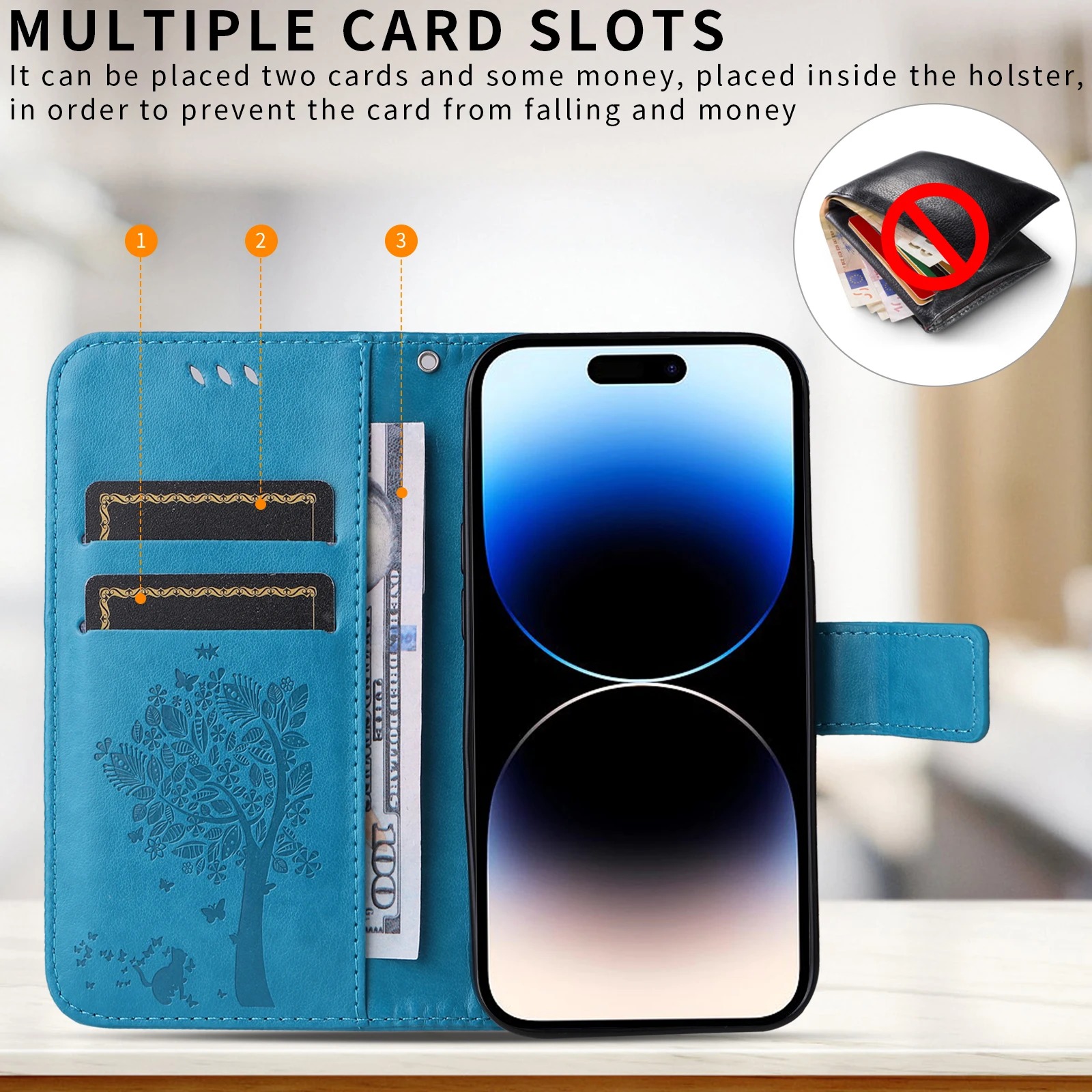 Leather Wallet Flip Case for O - đánh giá và giá Oppo Find X8