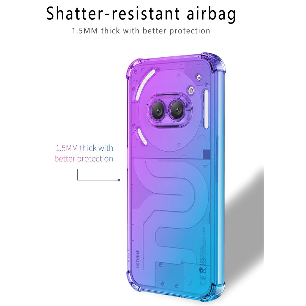 Four-corners Shockproof Gradie - đánh giá và giá Phone Cases Nothing 3A
