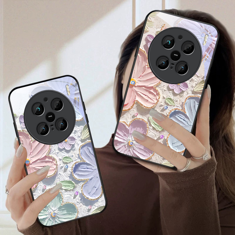 Cream Garden Flower Realm For  - đánh giá và giá Phone Cases Realme