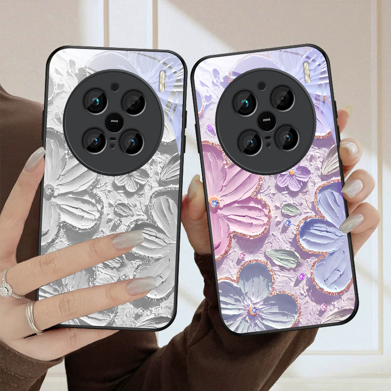 Cream Garden Flower Realm For  - đánh giá và giá Phone Cases Realme