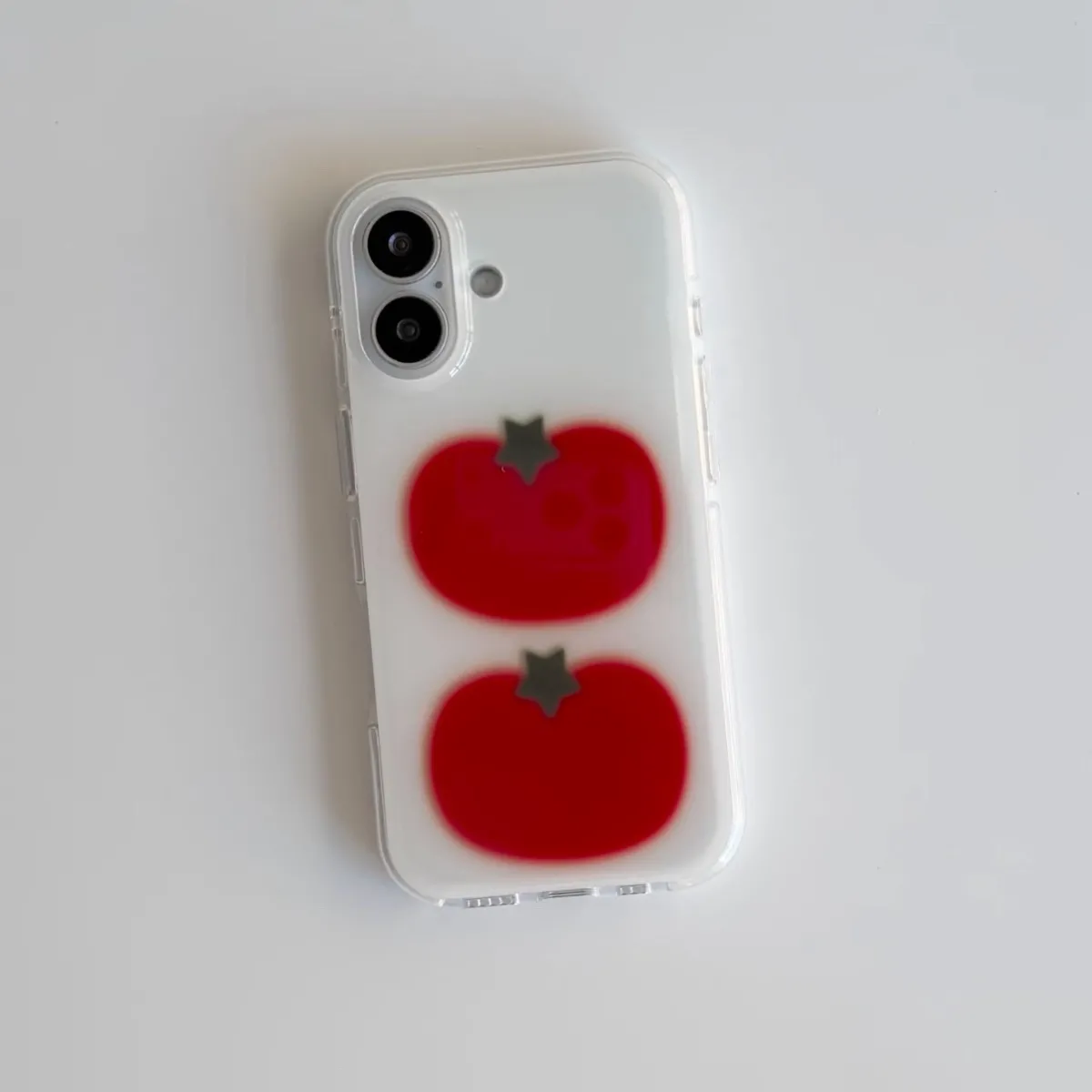 Korean Ins Two Ted Tomato Cart - đánh giá và giá Cute Anime Case
