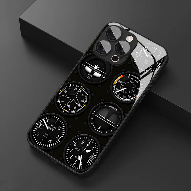 Aviation Instruments Tempered  - đánh giá và giá Phone Cases Aviation