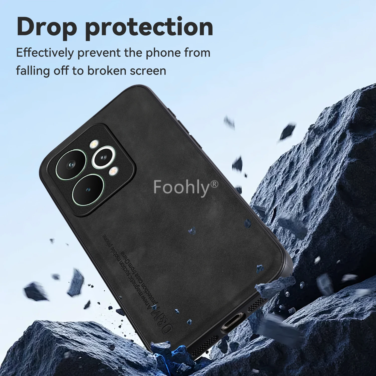 Nubuck Leather Magnetic Case f - đánh giá và giá Phone Cases Realme