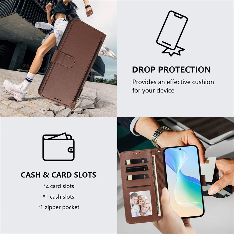 Flip PU Leather Phone Case for - đánh giá và giá Phone Cases With Wallet On Back
