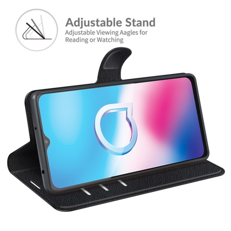 for alcatel 1s 2021 case flip  - đánh giá và giá Phone Cases With Wallet On Back
