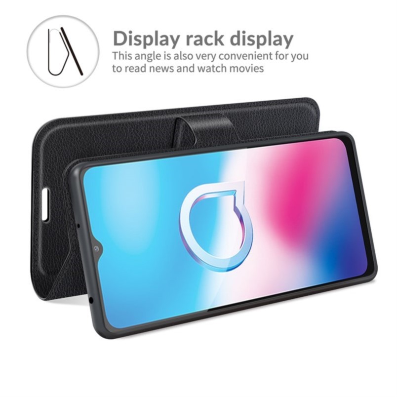 for alcatel 1s 2021 case flip  - đánh giá và giá Phone Cases With Wallet On Back