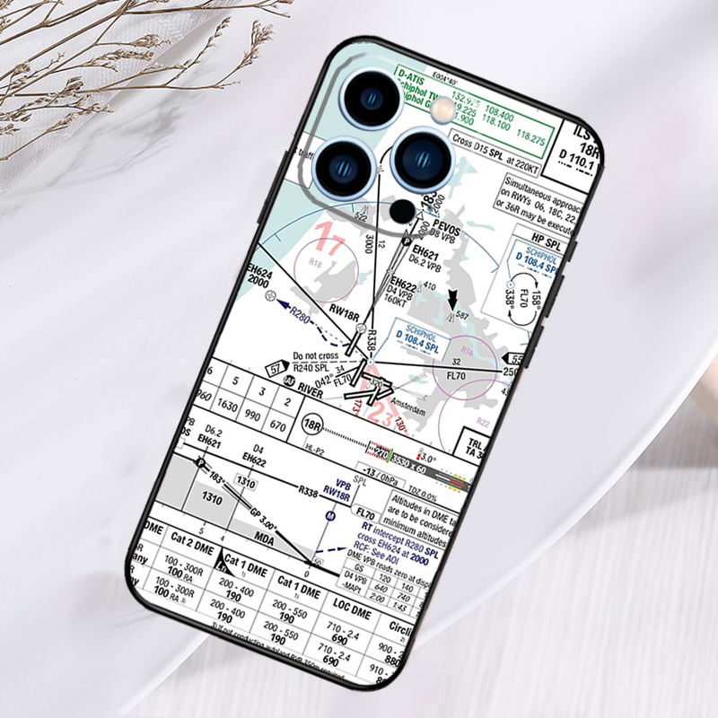 Aviation Chart Accessories Air - đánh giá và giá Phone Cases Aviation