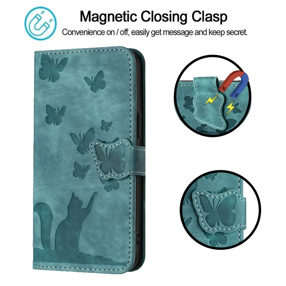 3D Cat Wallet Flip Case for Co - đánh giá và giá Phone Cases With Wallet On Back