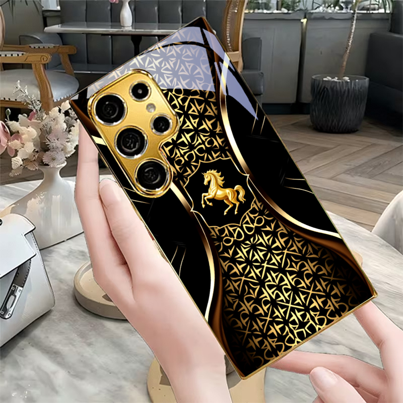 Gilded Royal Horse Electroplat - đánh giá và giá Phone Cases Horse