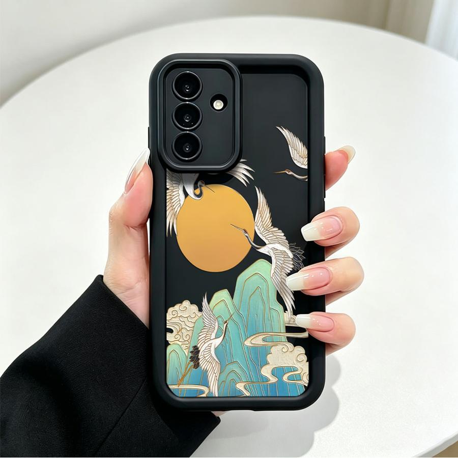 Cartoon Crane Wild Boar Phone  - đánh giá và giá Phone Cases For Samsung Galaxy