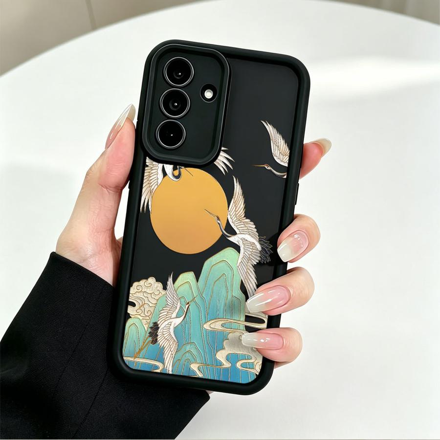 Cartoon Crane Wild Boar Phone  - đánh giá và giá Phone Cases For Samsung Galaxy