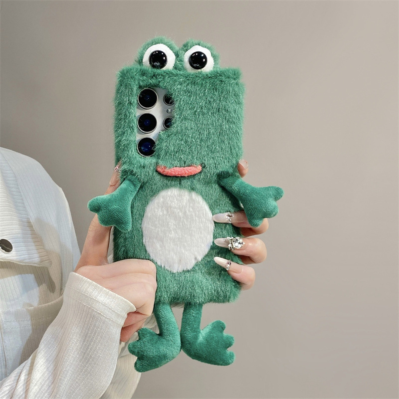 Plush Frog Phone Case, Cute Gr - đánh giá và giá Phone Cases For Samsung Galaxy