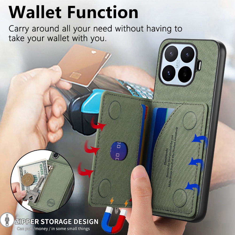 For Xiaomi 17T Pro 5G 2026 Car - đánh giá và giá Phone Cases With Wallet On Back
